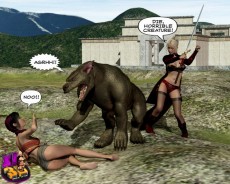 3dcomics new version - Beauty and the beast